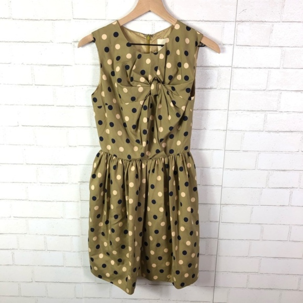 WHIT Polka Dot Silk Dress